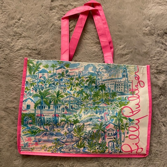 Lilly Pulitzer Handbags - Lilly Pulitzer Plastic Bag